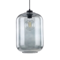 Vervangingsglas voor kroonluchter ROLLER E27, Ø 24 cm, rookgrijs