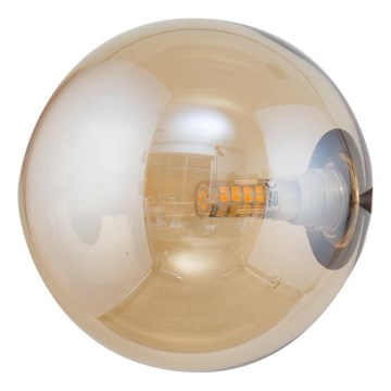 Vervangingsglas voor kroonluchter, tafellamp en wandlamp ORO G9 Ø 14 cm beige
