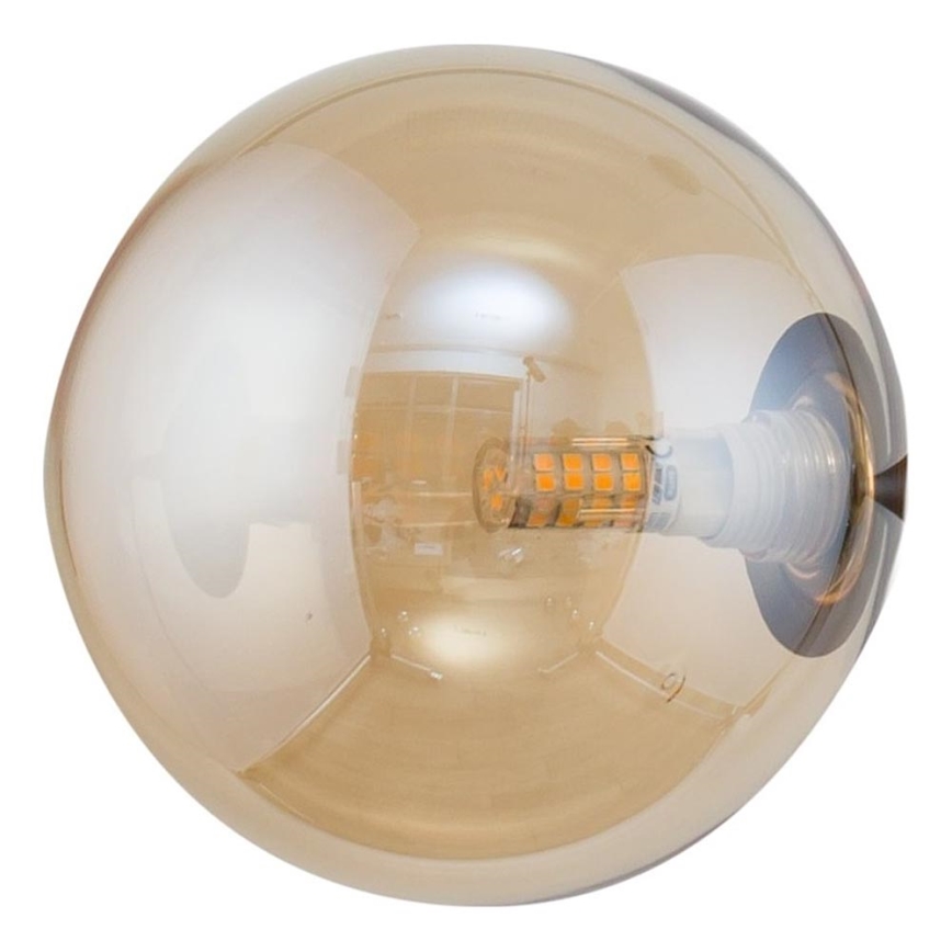 Vervangingsglas voor kroonluchter, tafellamp en wandlamp ORO G9 Ø 14 cm beige