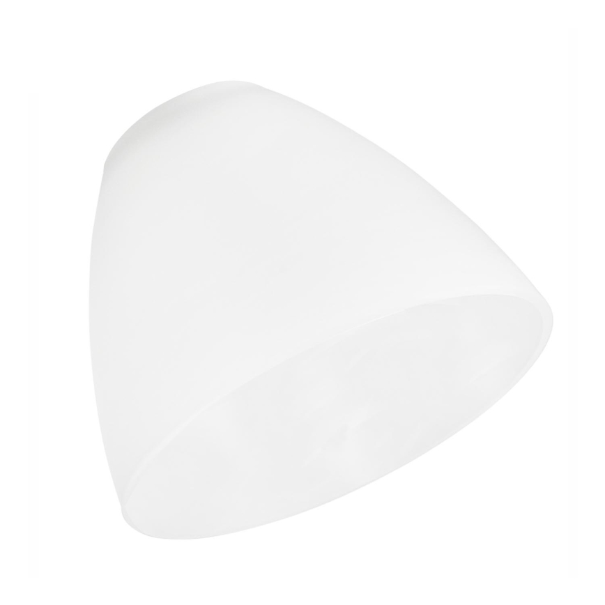 Vervangingsglas voor kroonluchter, tafellamp, vloerlamp, wandlamp en plafondlamp MIRANDA E27 110x130 mm wit