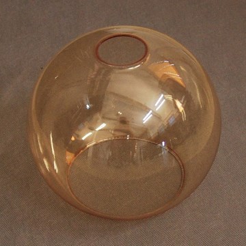 Vervangingsglas voor wandlamp en kroonluchter CUBUS E27 Ø 18 cm, rookbeige