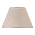 Vervangingslampenkap voor bureaulamp JUTA E27, diameter 19 cm, beige