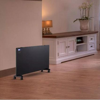 Verwarming 2000W/230V LCD scherm IP24 + AB