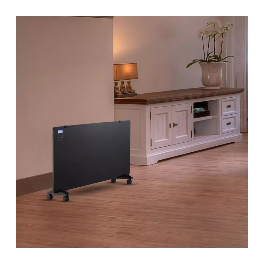 Verwarming 2000W/230V LCD scherm IP24 + AB