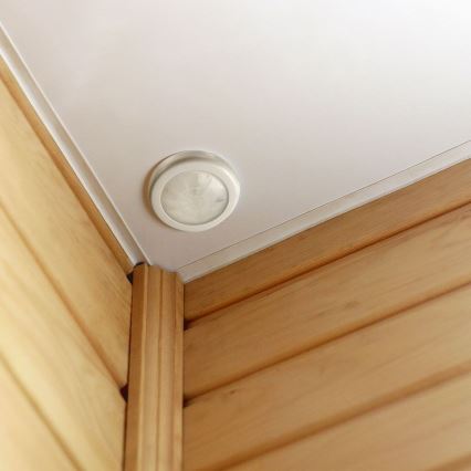 Verzonken bewegingssensor PIR 360° 400W/230V wit