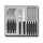 Victorinox - Bestekset SWISS MODERN, 12-delig, zwart