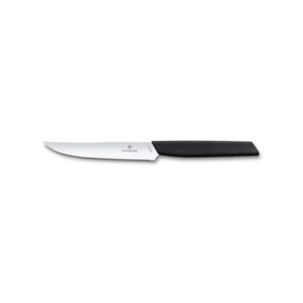 Victorinox - Bestekset SWISS MODERN, 12-delig, zwart
