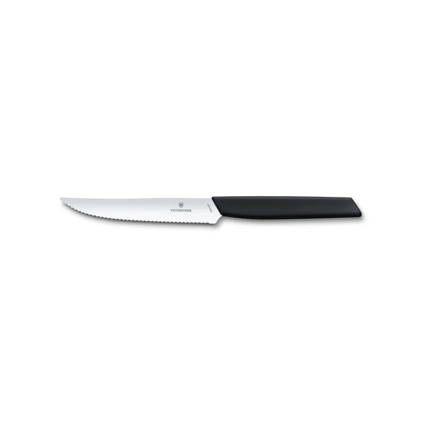 Victorinox - Bestekset SWISS MODERN, 12-delig, zwart