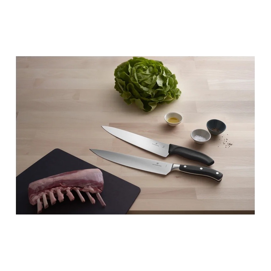 Victorinox - GRAND MAITRE koksmes 25 cm, zwart