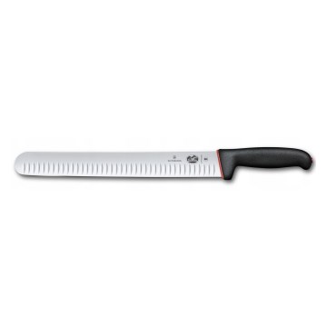 Victorinox - Keuken-trancheermes DUAL GRIP 30 cm zwart