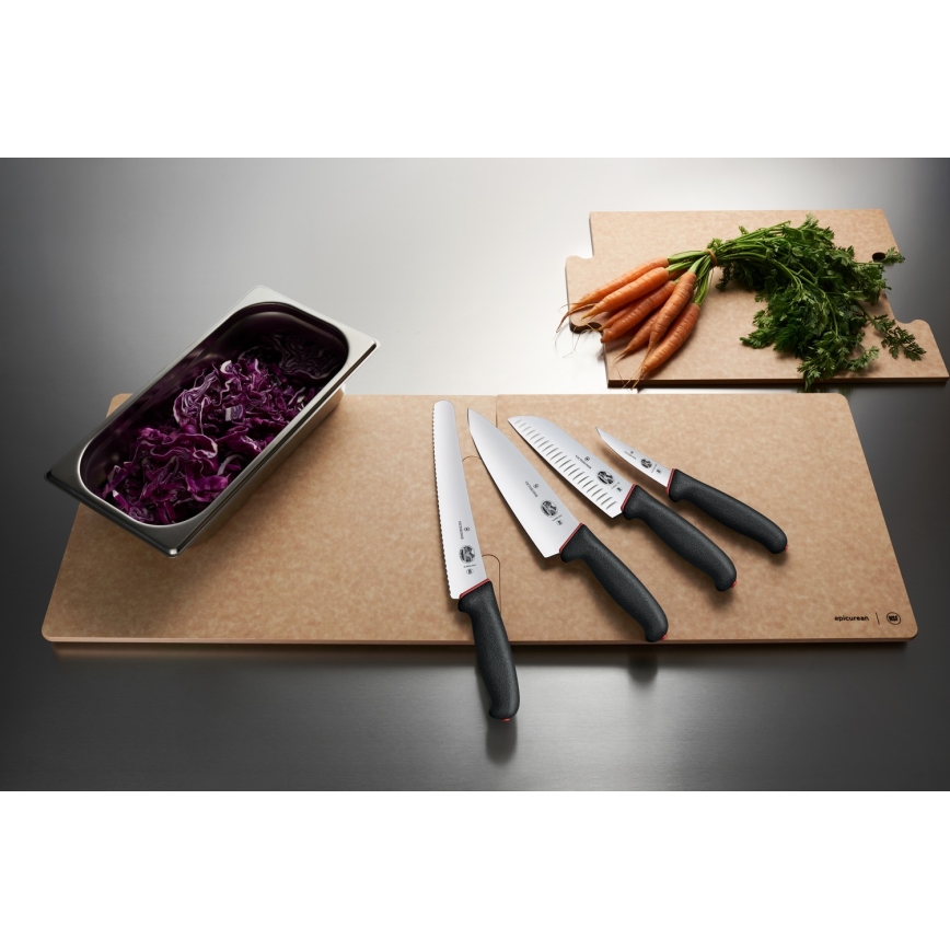 Victorinox - Keukenbroodmes DUAL GRIP 26 cm zwart