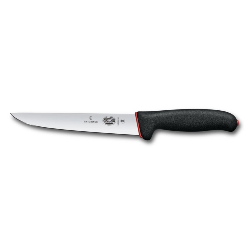 Victorinox - Keukenmes DUAL GRIP 18 cm zwart