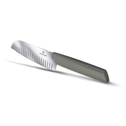 Victorinox - Keukenmes Santoku SWISS MODERN 17 cm groen