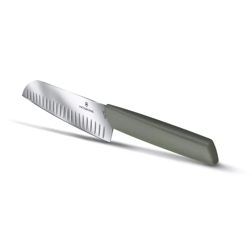 Victorinox - Keukenmes Santoku SWISS MODERN 17 cm groen