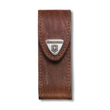 Victorinox - Lederen zakmes schede 9,1 cm bruin