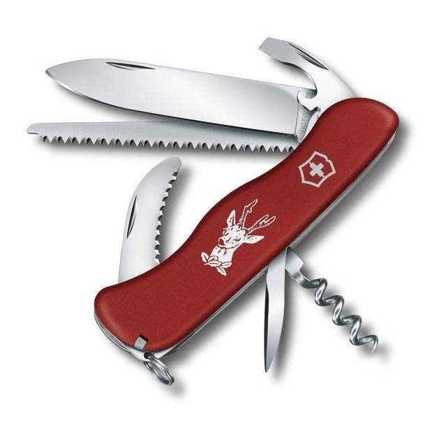 Victorinox -  Multifunctioneel Zakmes 11,1 cm/12 functies rood