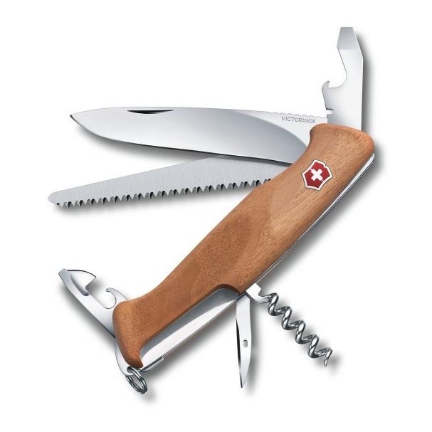 Victorinox - Multifunctioneel Zakmes 13 cm/10 functies hout