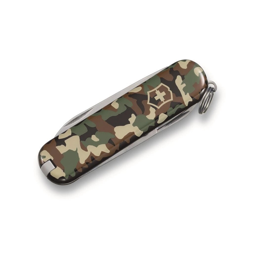 Victorinox - Multifunctioneel zakmes CLASSIC SD 5,8 cm/7 Functies camouflage