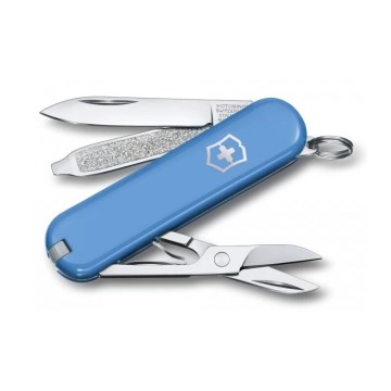 Victorinox - Multifunctioneel zakmes CLASSIC SD 5,8 cm/7 Functies lichtblauw