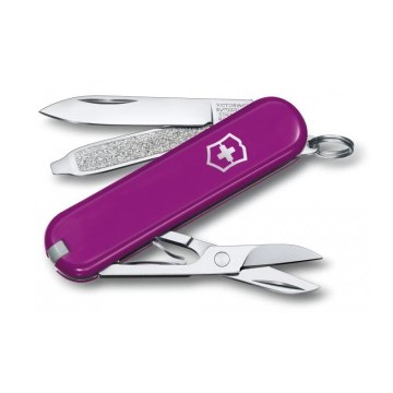 Victorinox - Multifunctioneel zakmes CLASSIC SD 5,8 cm/7 Functies paars
