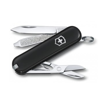 Victorinox - Multifunctioneel zakmes CLASSIC SD 5,8 cm/7 Functies zwart