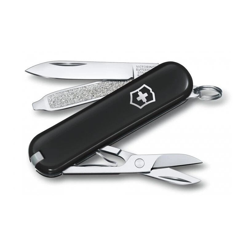 Victorinox - Multifunctioneel zakmes CLASSIC SD 5,8 cm/7 Functies zwart