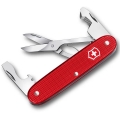Victorinox - Multifunctioneel zakmes COMPANION SLIM ALOX 9,3 cm/6 functies rood