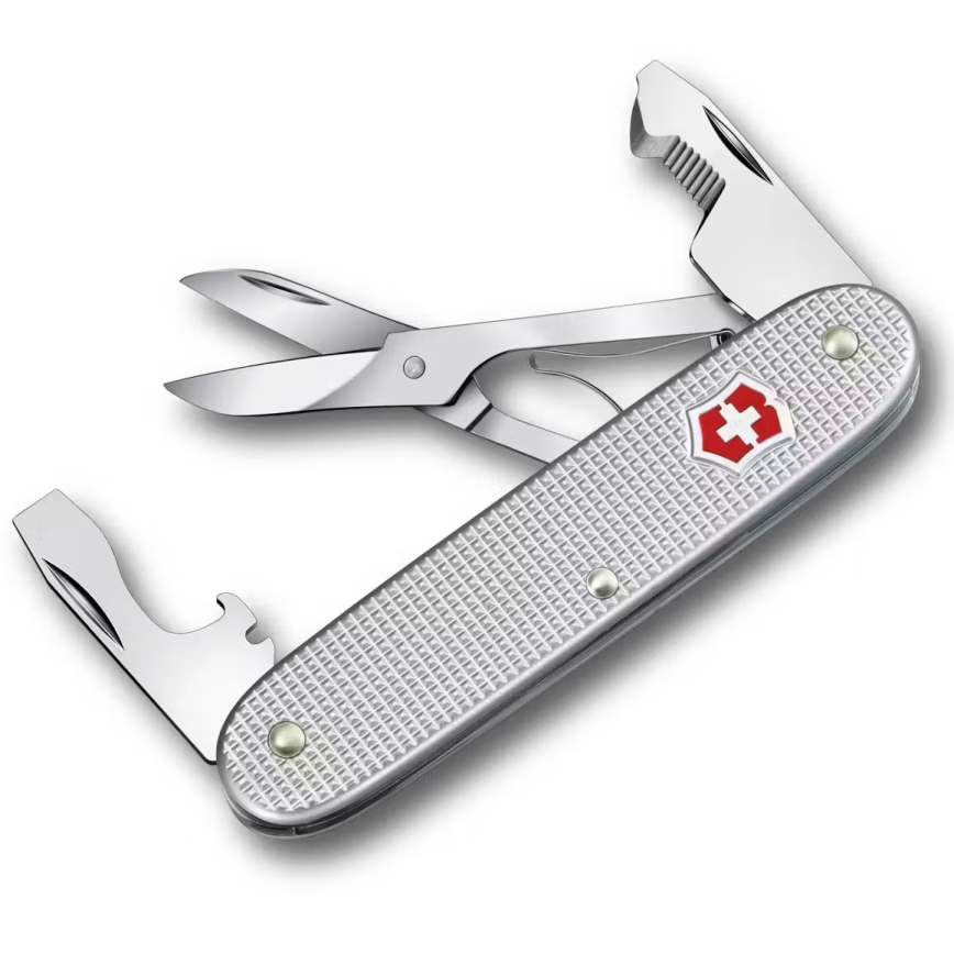 Victorinox - Multifunctioneel zakmes COMPANION SLIM ALOX 9,3 cm/6 functies zilverkleurig