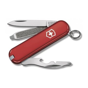 Victorinox - Multifunctioneel zakmes RALLY 5,8 cm/9 Functies rood