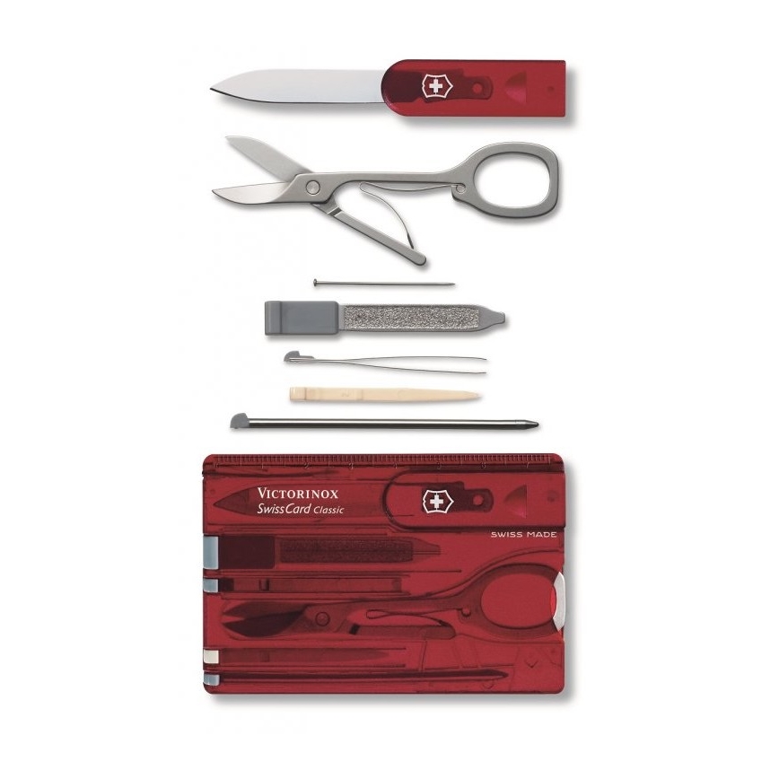 Victorinox - Multifunctionele set 10 functies rood