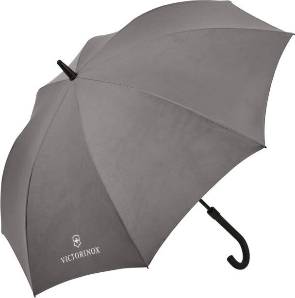 Victorinox - Paraplu Brand Collection Heritage Stick grijs