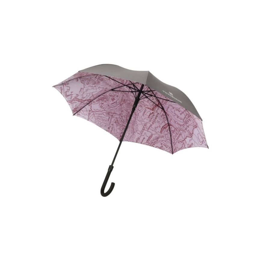 Victorinox - Paraplu Brand Collection Heritage Stick grijs