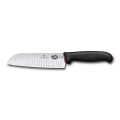 Victorinox - Santoku keukenmes DUAL GRIP 17 cm zwart