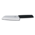Victorinox - Santoku keukenmes SWISS MODERN 17 cm zwart