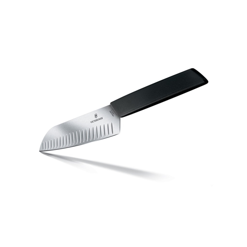 Victorinox - Santoku keukenmes SWISS MODERN 17 cm zwart