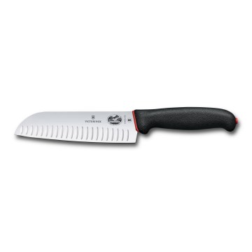 Victorinox - Santokumes DUAL GRIP 17 cm zwart