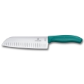 Victorinox - Santokumes SWISS CLASSIC 17 cm turkoois