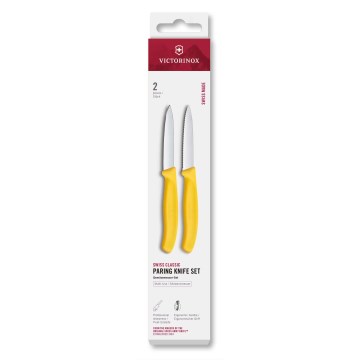Victorinox - Set groentemessen SWISS CLASSIC 8 cm, 2 stuks, geel