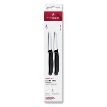 Victorinox - Set groentemessen SWISS CLASSIC 8 cm 2 stuks zwart