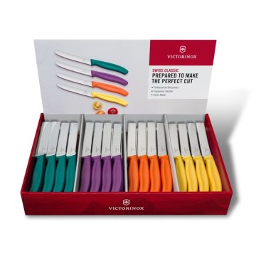 Victorinox - Set groentemessen SWISS CLASSIC, 80 stuks, veelkleurig