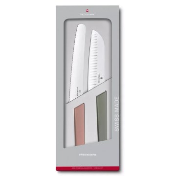 Victorinox - Set van 2 keukenmessen SWISS MODERN, kleurrijk