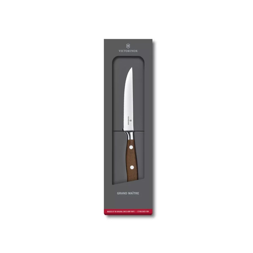 Victorinox - Steakmes GRAND MAITRE 12 cm esdoorn