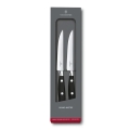 Victorinox - Steakmessenset GRAND MAITRE 12 cm, 2-delig, zwart