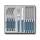 Victorinox - SWISS MODERN bestekset, 12-delig, blauw