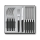 Victorinox - SWISS MODERN bestekset, 12-delig, zwart