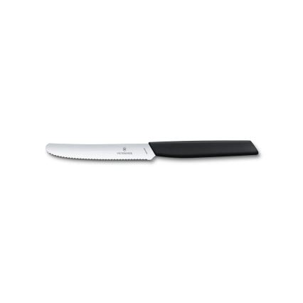 Victorinox - SWISS MODERN bestekset, 12-delig, zwart