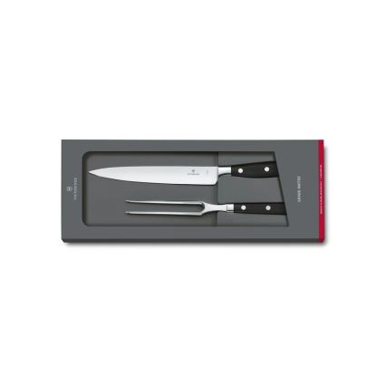 Victorinox - Trancherset GRAND MAITRE 2-delig zwart