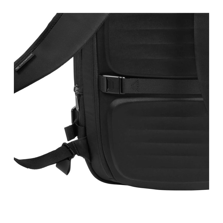 Victorinox - Uitbreidbare rugzak Crosslight Boarding 37 l zwart