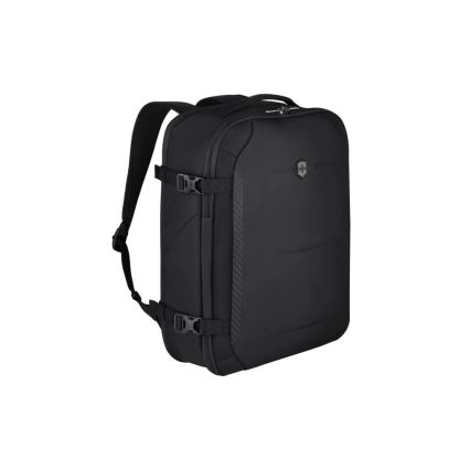 Victorinox - Uitbreidbare rugzak Crosslight Boarding 37 l zwart