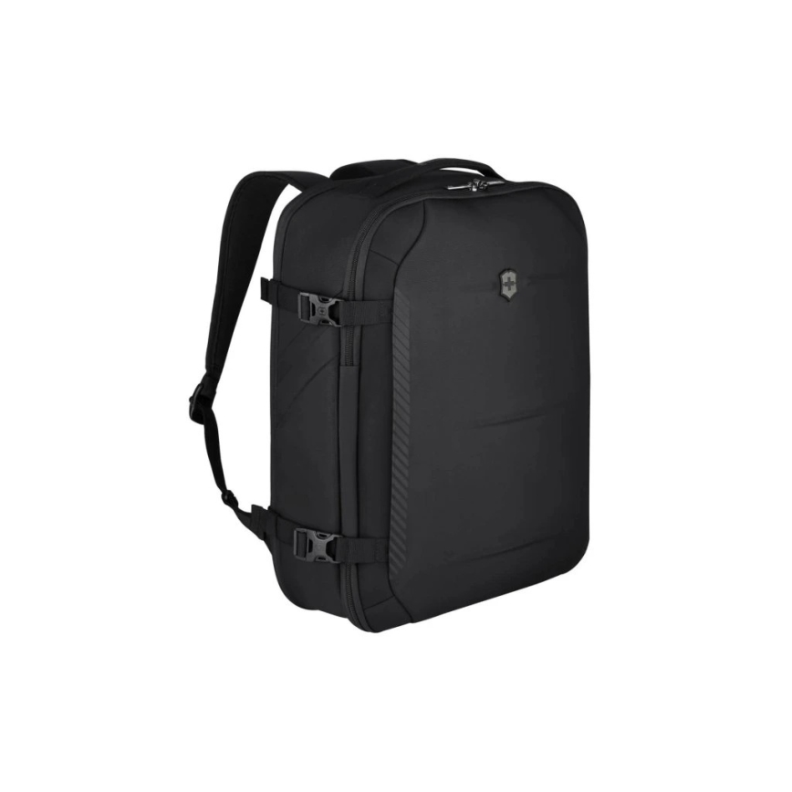 Victorinox - Uitbreidbare rugzak Crosslight Boarding 37 l zwart